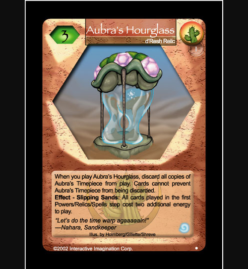 Aubras Hourglass - Foil
